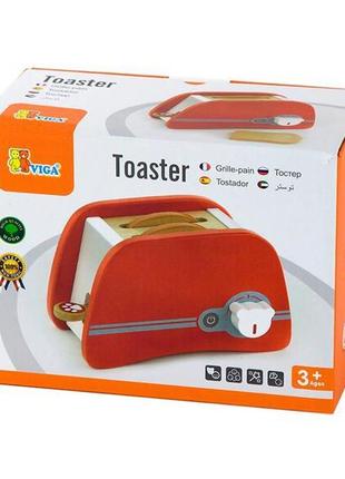 Игрушка viga toys "тостер" (50233)