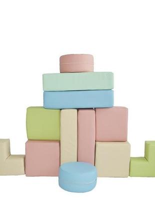 Конструктор hop-hop 7 мини (12 деталей) кожзам