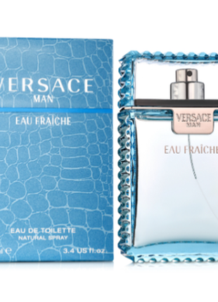 Туалетна вода versace man eau fraiche2 фото