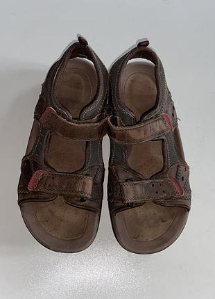 Шкіряні сандалі, босоніжки clarks, р-р 34-35, на ніжку до 21,5 см