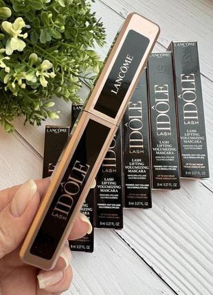 Lancöme lash idôle lash-lifting & volumizing mascara 🖤 тушь для объема и лифтинга ресниц