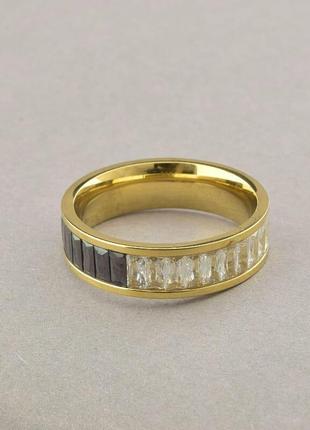 103619-165 кольцо 'xuping' фианит (позолота 18к (лимонная))