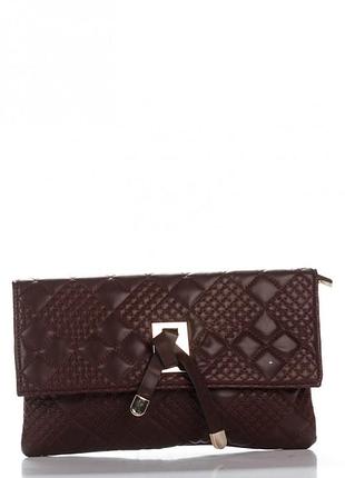 Клатч entra b01074581 темно-коричневый