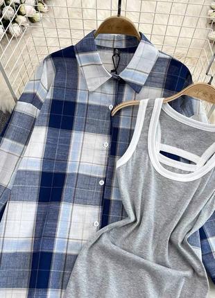 Коротка cукня-майка