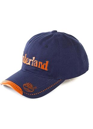 Кепка timberland синего цвета.