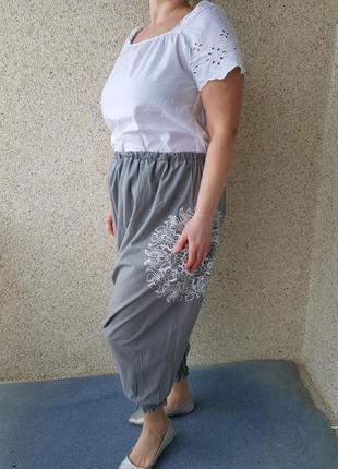 Бриджи, квадратинки, славовары,галифе в стиле бохо