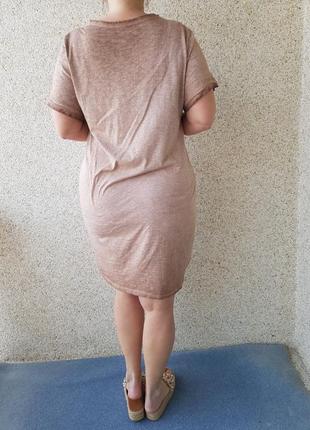 Натуральне плаття льон+котон5 фото