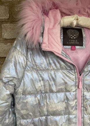 1, удлиненная  куртка пальто  для девочки подростка парка vince camuto оригинал размер 12-16 лет4 фото