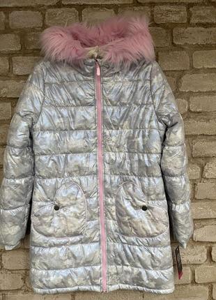 1, удлиненная  куртка пальто  для девочки подростка парка vince camuto оригинал размер 12-16 лет7 фото