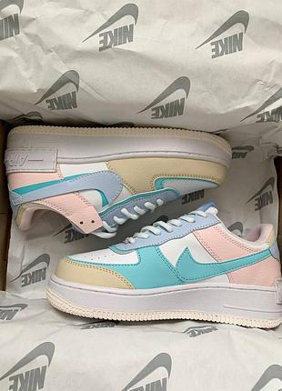 Кроссовки nike air force 1 shadow multicolor