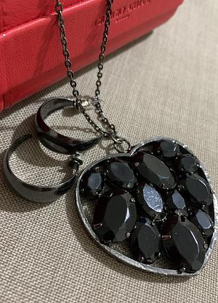 00963/26 подвеска винтаж, серьги