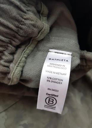 Хлопковые джоггеры в стиле милитари athleta.7 фото