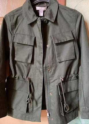Парка-милитари h&amp;m 3