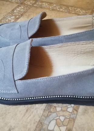 Замшеві лофери