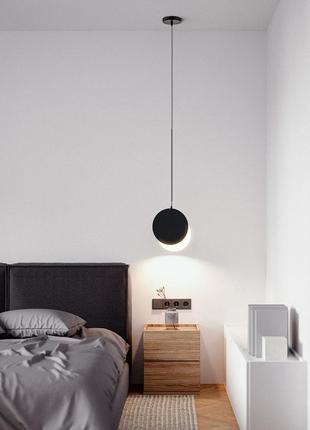 Бра настенное led sa26-280-bk-k черный 40х28х10 см подвесной светильник люстра в металлическом корпусе