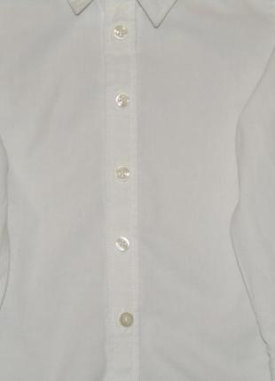 Біла сорочка з довгим рукавом,92,18-24 міс.,1,5-2 року2 фото