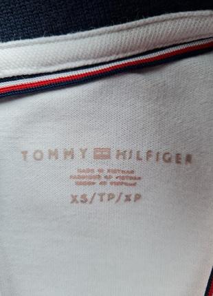 Футболка поло на молнии  tommy hilfiger5 фото