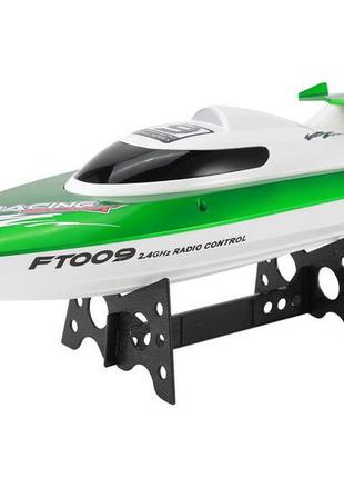 Надшвидкісний катер на радіокеруванні fei lun ft009 high speed boat зелений дитячий радіокерований катер