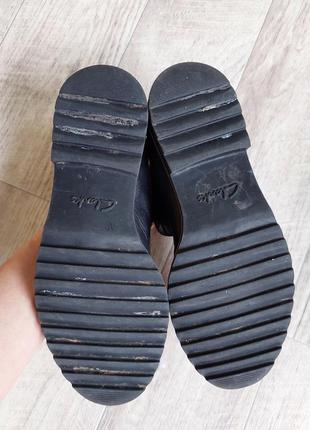 Шкіряні туфлі clarks, 33-34 розмір5 фото