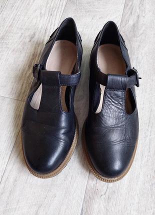 Шкіряні туфлі clarks, 33-34 розмір3 фото