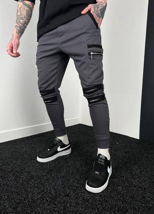 Стильні спортивні штани, black10 фото