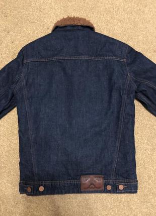 Zara джинсовка шерпа куртка4 фото