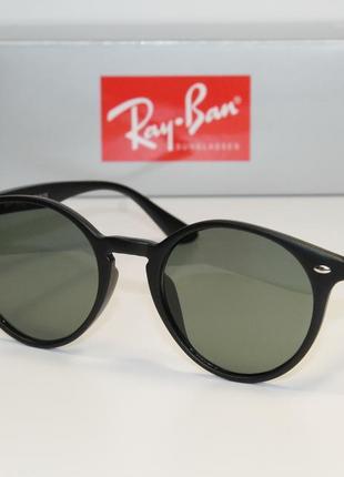 Сонцезахисні окуляри rb5034 round з мінеральними лінзами1 фото
