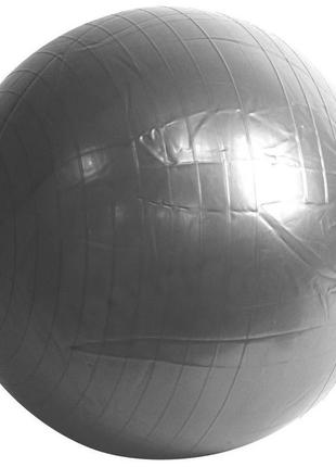 М'яч фітбол для фітнесу гладкий діаметр 65 см наляля1 фото