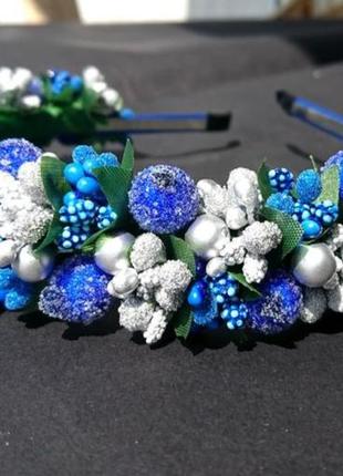 Обруч с цветами венчиков