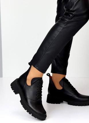 36-41 рр туфли нат.кожа на платформе