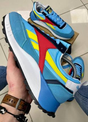 Чоловічі кросівки рібок замша reebok cl legacy3 фото