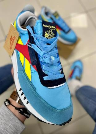 Чоловічі кросівки рібок замша reebok cl legacy2 фото