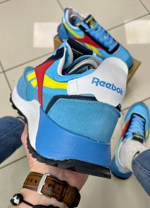 Чоловічі кросівки рібок замша reebok cl legacy7 фото