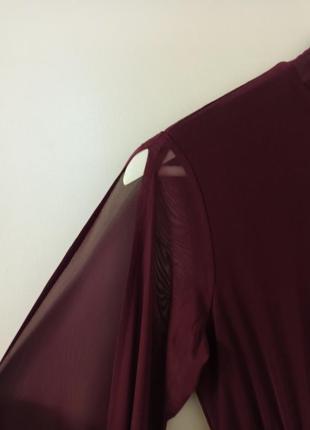 Романтична шифонова сукня плаття міді бренд na-kd7 фото