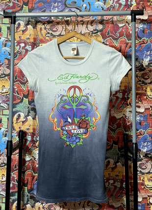 Жіноча футболка ed hardy by christian audiger