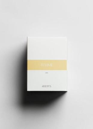 Zara femme edt 90 ml в индивидуальной опаковке!4 фото