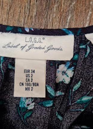 Блузка из вискозы h&m 6