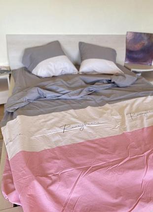Постельное белье, розовое постельное белье, женское постельное белье