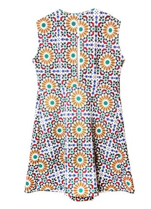 Платье расклешенного силуэта m 44/46 разноцветный zara2 фото