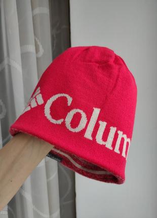 Шапка columbia двусторонняя шапка columbia лыжная шапка унисекс1 фото