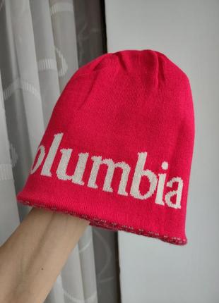 Шапка columbia двусторонняя шапка columbia лыжная шапка унисекс7 фото