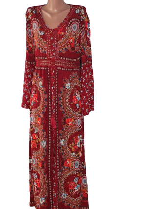 Трендова довга сукня плаття в етнічному стилі бренд joe browns4 фото