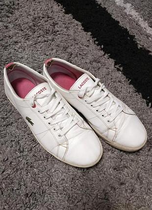 Lacoste фирменные кеды