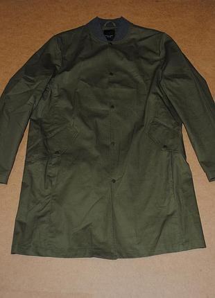 New look man удлиненный бомбер мужской куртка мен