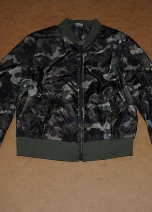 Select дутый бомбер camo женская куртка