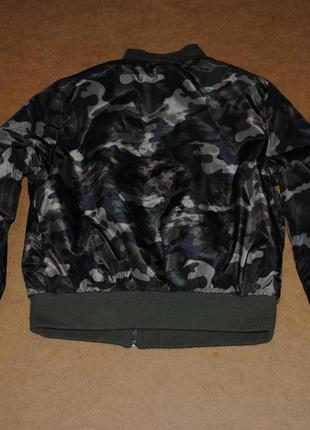 Select дутый бомбер camo женская куртка6 фото