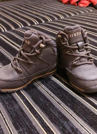 Сапоги ботинки firetrap 22p кожаные коричневые