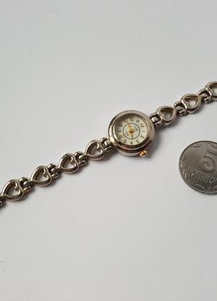 Часы браслет gvny, кварц, под серебро, механизм япония.2 фото