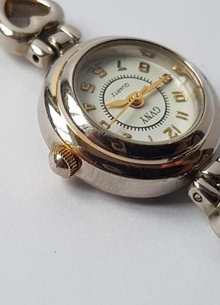 Часы браслет gvny, кварц, под серебро, механизм япония.5 фото