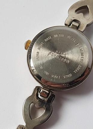 Часы браслет gvny, кварц, под серебро, механизм япония.7 фото